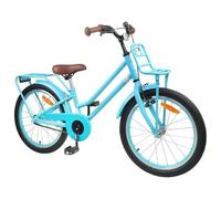 Teenpull Vélo pour Enfants 22 Pouces Cadre Acier Bleu Clair avec Freins fiables Selle réglable 7 à 12 Ans pour Balade Outdoor Confort sécurité