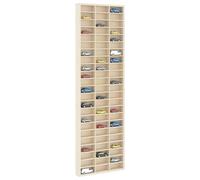Teenpull Vitrine Murale Beige en Bois d'ingénierie 30 x 4,5 x 96 cm avec étagères flottantes pour Rangement, étagères murales suspendues, Support déco pour Salon Bureau