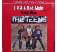 Teens, The - 1-2-3-4 Red Light / Baby Blue - Hansa International - 600 084-213, Hansa - 600 084-213
