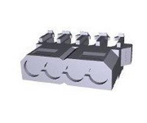 Teensy TE Connectivity Mate-N-LOK Connecteur IDC mâle coudé 4 pôles / 1 rangée 5,08 mm