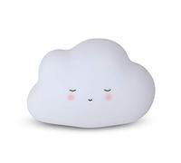 Teeny & Tiny Veilleuse pour chambre de bébé et enfant en silicone souple, allumage tactile à LED, nuage - 200 g