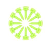 Tees de golf colorés - 10 tees de golf portables - Castle Tees - Petits tees de golf - Accessoires de golf - Tees de golf pour golfeurs - Améliore l'entraînement de golf - Aide à réduire les