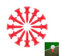 Tees de golf colorés - 10 tees de golf portables - Castle Tees - Petits tees de golf - Accessoires de golf - Tees de golf pour golfeurs - Améliore l'entraînement de golf - Aide à réduire les