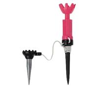Tees de golf d ' entraînement magnétiques rotatifs Technologie à 360 degrés Conception de lanière portable Clous de golf en plastique magnétiques pour tees portables pour les champs d ' entraînement