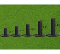 Tees De Golf En Caoutchouc Conduite Gamme Valeur Valeur Lot De 5,Tapis De Dimensions Différentes Pratiquer Durable Pour Hommes Femmes Enfants Sport Intérieu.[B1442]