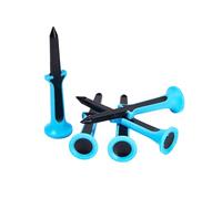 Tees de golf - Équipement d'entraînement anti-perte de 8 cm pour réduire la friction | Tees simulateurs de golf de 80 mm pour l'extérieur | Accessoires de sport avec tête souple pour cours de cour