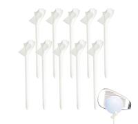 Tees De Golf flightt Path - 10 Tees, Tes De Golf En Plastique Durable, Support De Balle Plus Longue Distance | Réduisez Les Accessoires De Sport À Friction Pour Les Hommes Et Le Golfeurs Qui S'entraî