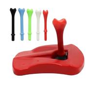 Tees De Golf Intérieurs - ABS | Base Stable pour Moniteur De Lancement Et Tapis De Golf | T-Shirts D'entraînement pour L'entraînement De Frappe, De Swing Et De Putting À La Maison Ou dans Le