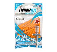 Tees de golf LIGNUM avec système d'anneaux en bois (paquet de 12)