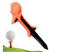 Tees de Golf - Tees à Inclinaison 10 Degrés | Base Conique Réduit Friction Améliore Précision pour Débutants Leçons Entraînement sur Terrains de Sport