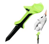 Tees de golfeur à base effilée - Fournitures d'équipement sans friction | Tees de golf coudées à 10 degrés pour parcours, famille, amis, collègues, professionnels, pratique quotidienne, compétitions