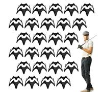 Tees de simulateur de golf : entraînement avec tapis de 30X, pratique en intérieur et extérieur, accessoires pour terrains de pratique de gazon d'hiver, support de balle durable | Accueil