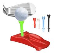 Tees d'entraînement de golf - Support d'entraînement, base en gazon pour le développement des compétences, accessoire de sport fabriqué en polypropylène avec clips fiables, fournitures athlétiques