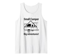 Tees, Hauts et Accessoires de Camping Small Camper Big Adventure Débardeur