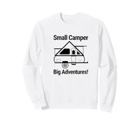 Tees, Hauts et Accessoires de Camping Small Camper Big Adventure Sweatshirt
