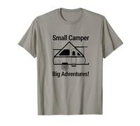 Tees, Hauts et Accessoires de Camping Small Camper Big Adventure T-Shirt