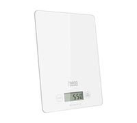 Teesa Balance Cuisine Électronique Verre Ménage Tarage 5kg Blanc
