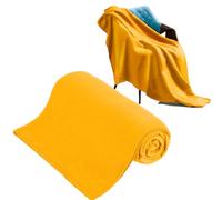 Teesa Couverture polaire TSA8900-3 130 x 150 cm Jaune