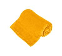 Teesa Couverture Polaire 150x200 cm Jaune TSA8901-3