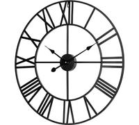 Teesa grande horloge en aluminium horloge murale 60 cm, design élégant, TSA0039