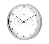Teesa Horloge Murale 30 cm avec Thermomètre et Hydromètre TSA0049