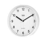 Teesa Horloge Murale Analogique Universel 20 cm TSA0038 Blanc