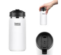 Teesa Tasse Thermique de Voyage 350 ml, Blanc