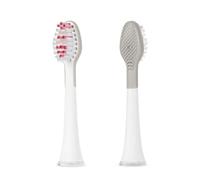 teesa Têtes de brosse pour brosse à dents sonique Sonic rigide, Lot de 2