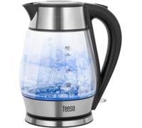 Teesa TSA1512B Bouilloire en verre 1,7L, 2200W, noir