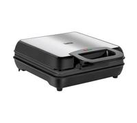Teesa Tsa3224 Moule À Gauffres 4 Gauffre(S) 1100 W Noir Et Acier Inoxydable Noir