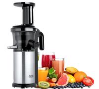 Teesa TSA3228 Extracteur de jus, Acier Inoxydable, Noir