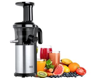 Teesa TSA3228 Slow Juicer Extracteur de jus Noir