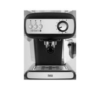 Teesa TSA4009 Machine à café à levier AROMA 400, 850 W, 15 bar, 1,2 l, noir et argent