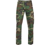 Teesar US BDU Hommes Pantalon Ripstop SlimFit Militaire Uniforme Woodland Camo
