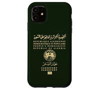 Teeshirt Algerie Passeport Algerien DZ Coque pour iPhone 11