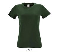 Teeshirt Femme - SOL'S - Regent - Vert bouteille - 100% coton - Manches courtes S