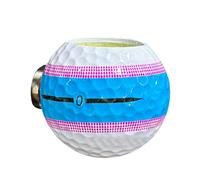TeeSmoke Support pour balles de golf, mini chariot de golf | Accessoire de sports de plein air, support compact coupe-vent, repos discret pour utilisation sur le terrain de golf, léger, bleu, Refer to