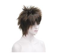 TEESONG Perruques pour Femmes Perruques Synthétiques Coiffure Punk Courte Perruque De Cheveux Raide Homme Perruque de Remplacement de Cheveux(03)