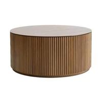 TEESONG Petites Tables de Bout Table Basse Moderne Table à thé Simple for Salon, Table Basse Ronde créative, Table de collation for Balcon, Table à thé en Bois Tables Basses pour Le Salon(B)