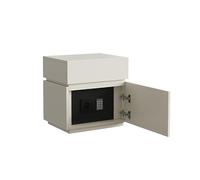 TEESONG Tables de Chevet Table de Chevet, Armoire Rangement multifonctionnelle avec Verrouillage par Mot Passe, Table Basse d'intérieur