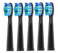 Teeteck Brossettes De Rechange Pour Fairywill,5 Pack Tête de brosse Pour Fairywill 507/508/515/551/917/959/2011/D1/D3/D7/D8 Doux