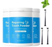 Teeth Repairing Tooth Powder,Natural Herbal Powder with Micro Hydroxyapatite+Minerals and Zanthoxylum,Boosts Enamel,Strengthens&Purifies&Repair Teeth,Protects Gums&Roots (3)