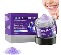 Teeth Restoration Mineral Powder, Mineral Tooth Powder | Teeth Whitening Mineral Powder,Dental Restoration Mineral Powder, Effective in strengthening Teeth and Gums, Freshen Breath (1)