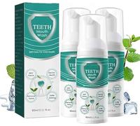 Teeth Total Care Mouthwash, Teeth Mouthwash, Teeth Mouth Wash - Solve All Oral Problems,Mouthwash Whitening to Remove Tartar,Freshen Breath, Prevent Caries (3 Pcs)