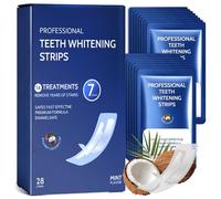 Teeth Whitening Strips Professionnelles 28 Bandes, Patch Blanchiment des Dents Sans Sensibilité, Teeth Whitener Bandelette Blanchiment des Dents, Whitening Teeth pour Blancheur Dentaire Rapide