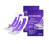 Teeth Whitening Strips Violet, Bande Violette Blanchiment Dentaire, Bande Blanchiment Dentaire Violet, élimine Taches Café/Thé/Vin, Bandes Sèche Antidérapante Pour Les Dents Plus Blanches (2)