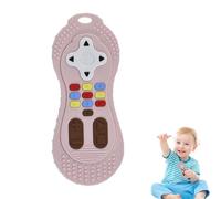 Teether Silicone, Cartoon Silicone Teether | TEATHER APHETH POUR BÉBIES SILICONE CHEW TOYS,Jouet de sucette à la main, soulagement de dentition en toute sécurité pour l'anniversaire, Noël, Pâques