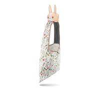 TeeTurtle - Sac fourre-tout en peluche - Lapin marron clair - Par les créateurs de la peluche pieuvre réversible originale - Emmenez votre compagnon en peluche partout où vous allez