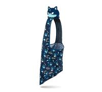 TeeTurtle - Sac fourre-tout en peluche - Renard lune foncé - des créateurs de la peluche pieuvre réversible originale - Emmenez votre compagnon en peluche partout où vous allez