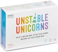 Asmodée Jeu de cartes Unstable Unicorns – version anglaise – 2-8 joueurs 8+